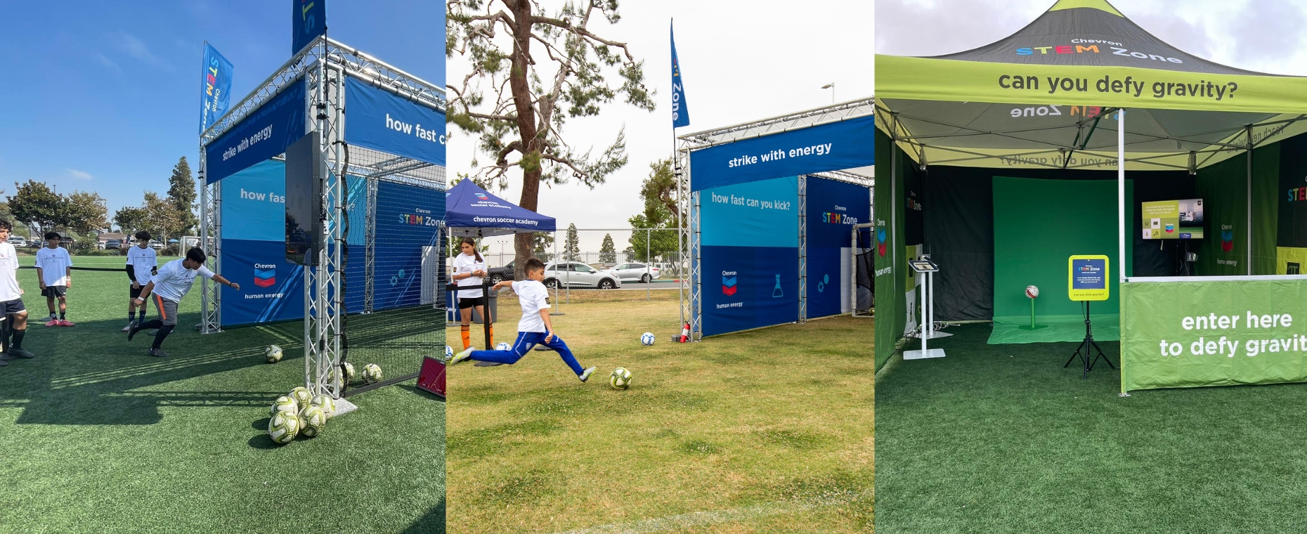 Chevron Soccer Academy STEM Zone Experience